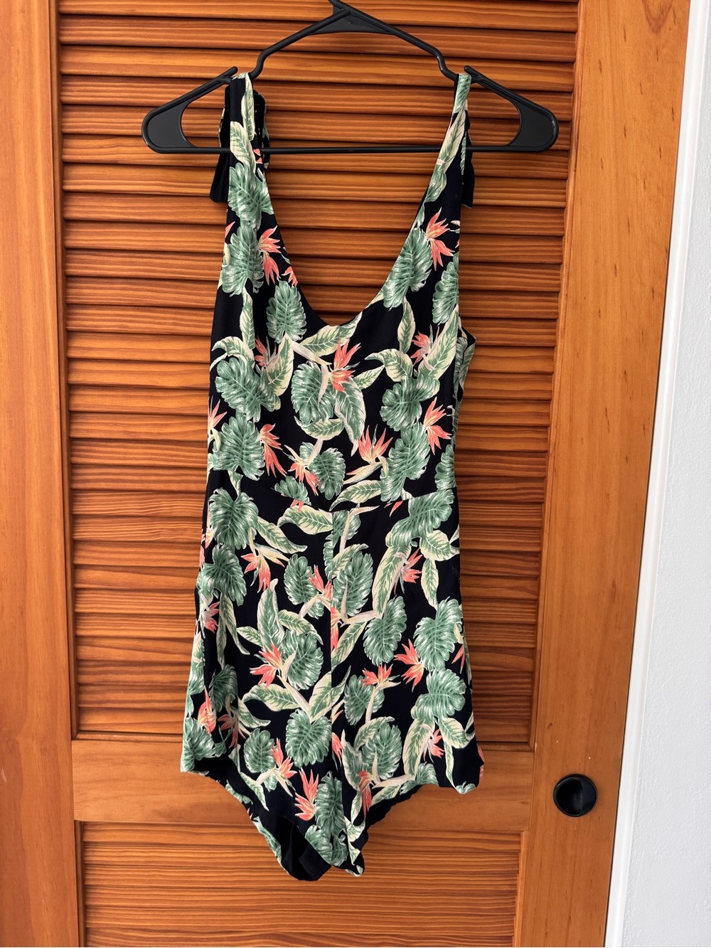 FOR LOVE & LEMONS Tropical Print Romper